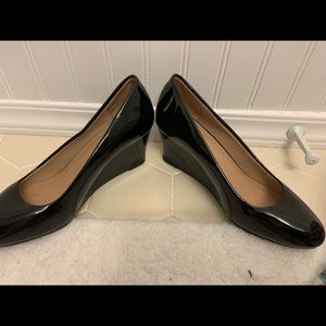 Forever brand black wedge size 8